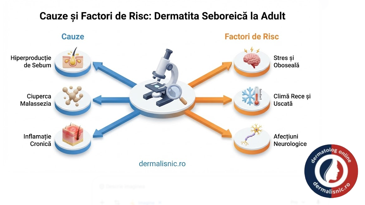 Dermatita Seboreică La Adult - Cauze și Factori Biologici