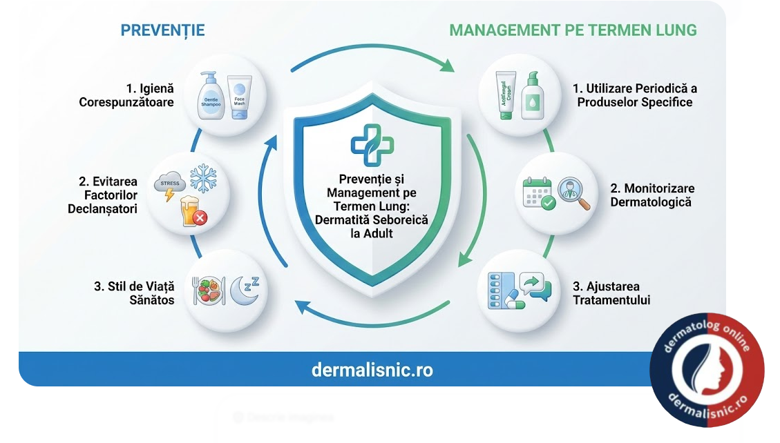 Dermatita Seboreică La Adult - Prevenție și Rutină de Menținere