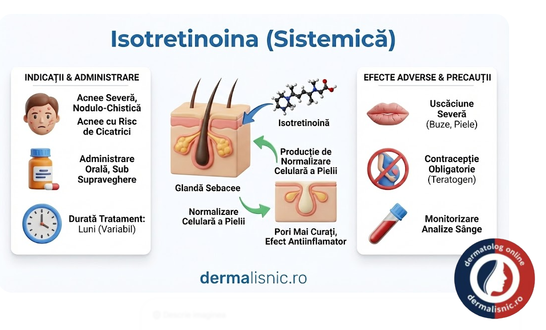 Isotretinoina vs 6 Alte Tratamente Pentru Acnee - Isotretinoina Sistemică