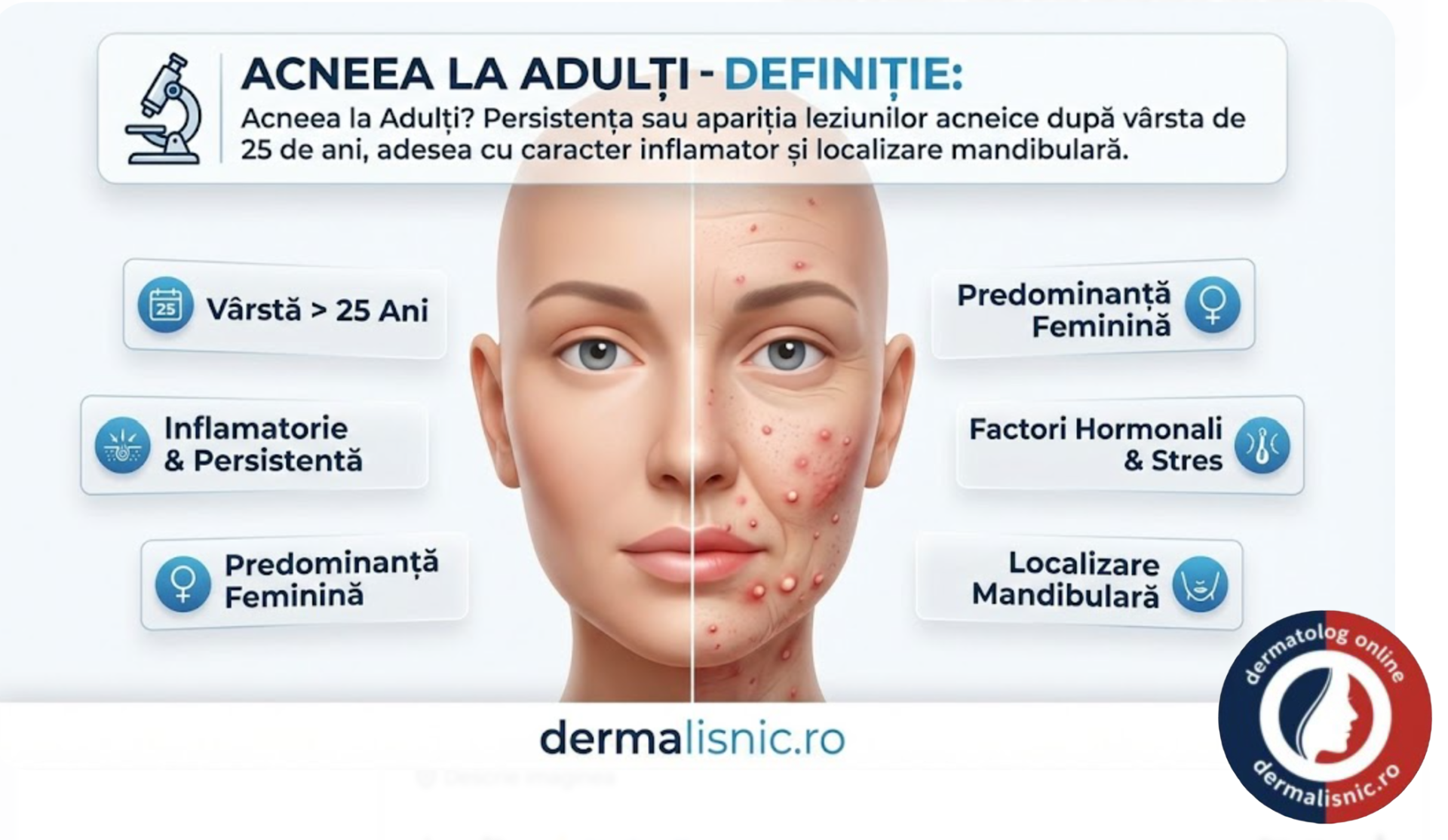 Acneea la Adulți - Definiție și Textură Piele