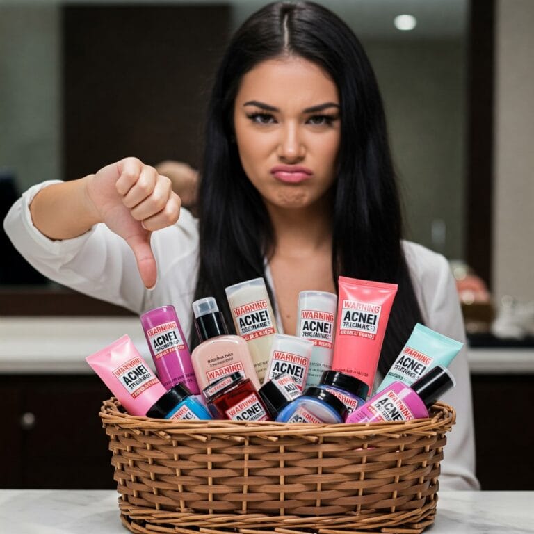 cele mai rele produse cosmetice pentru acnee