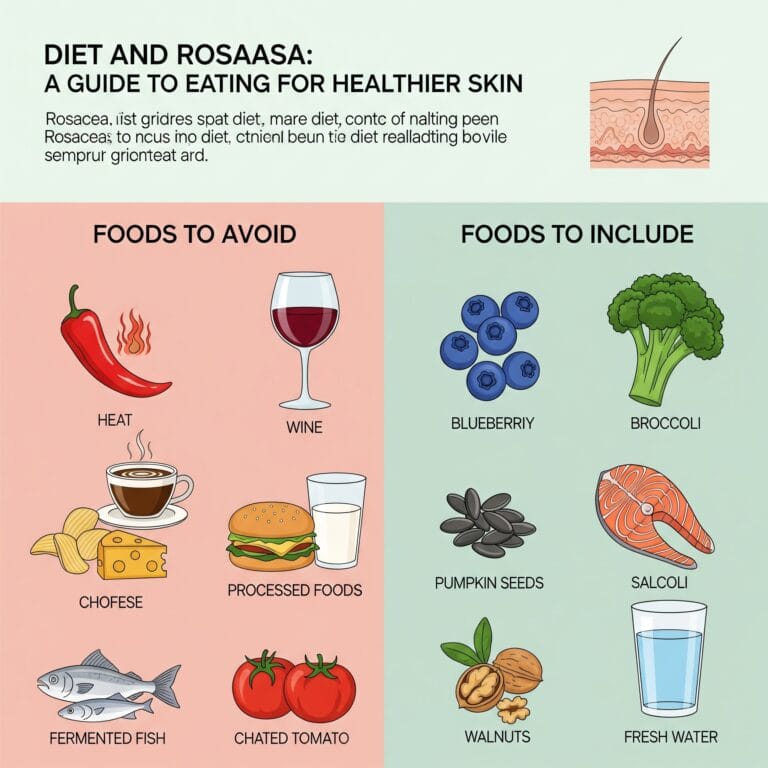 Dieta și rozaceea: alimente de evitat și de inclus