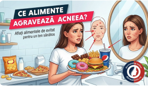 Ce alimente agravează acneea? - Imagine Principală