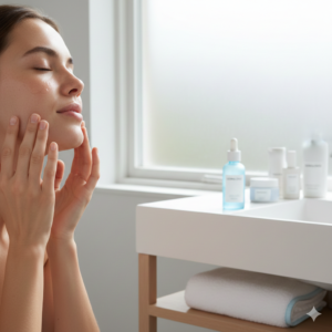 Imagine reprezentativă Rutina de Îngrijire a Pielii pentru Pielea Grasă și Predispusă la Acnee (non-medicamentoasă)