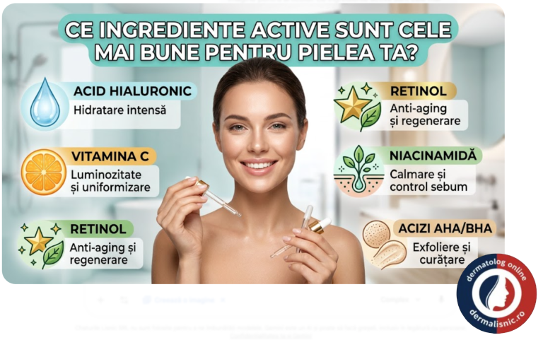 Dermalisnic.ro - Ingrediente Active în Cosmetice Imagine Principală