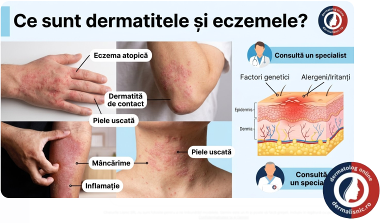 Dermatite și Eczeme - Imagine Principală
