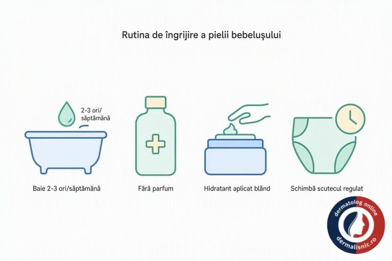 Cum Îngrijești Corect Pielea Bebelușului Tău - Ghid Dermalisnic